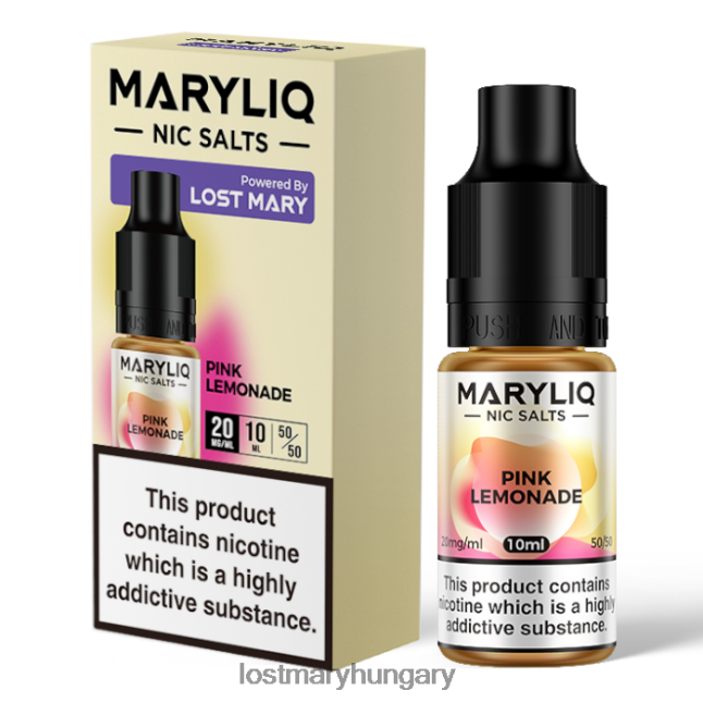 elveszett maryliq nic sók - 10ml rózsaszín 82D8JT215 -LOST MARY Vape Flavors