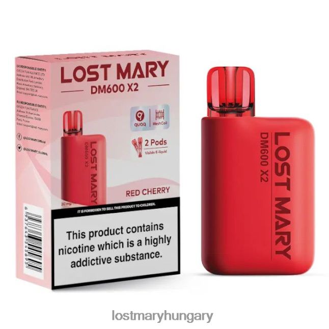elveszett mary dm600 x2 eldobható vape piros cseresznye 82D8JT198 -LOST MARY Online Shop